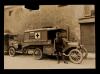 American Field Service ambulance 1040 with driver