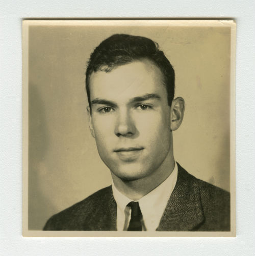 Arthur Howe Jr.'s passport photograph (1) Recto