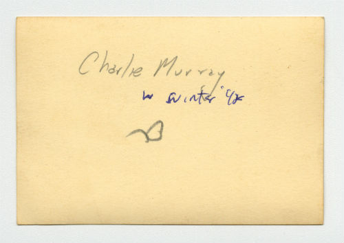 A farewell party in Zahleh, Lebanon (Charles "Charlie" Murray). Verso