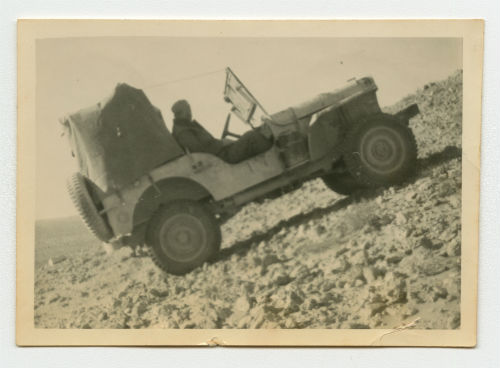 Arthur Howe, Jr.'s jeep. Recto