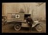 American Field Service ambulance 205 with driver