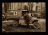 American Field Service ambulance 397 with driver