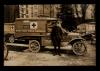 American Field Service ambulance 396 with driver