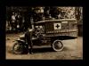 American Field Service ambulance 969 with driver