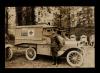American Field Service ambulance 981 with driver