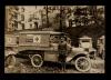 American Field Service ambulance 990 with driver